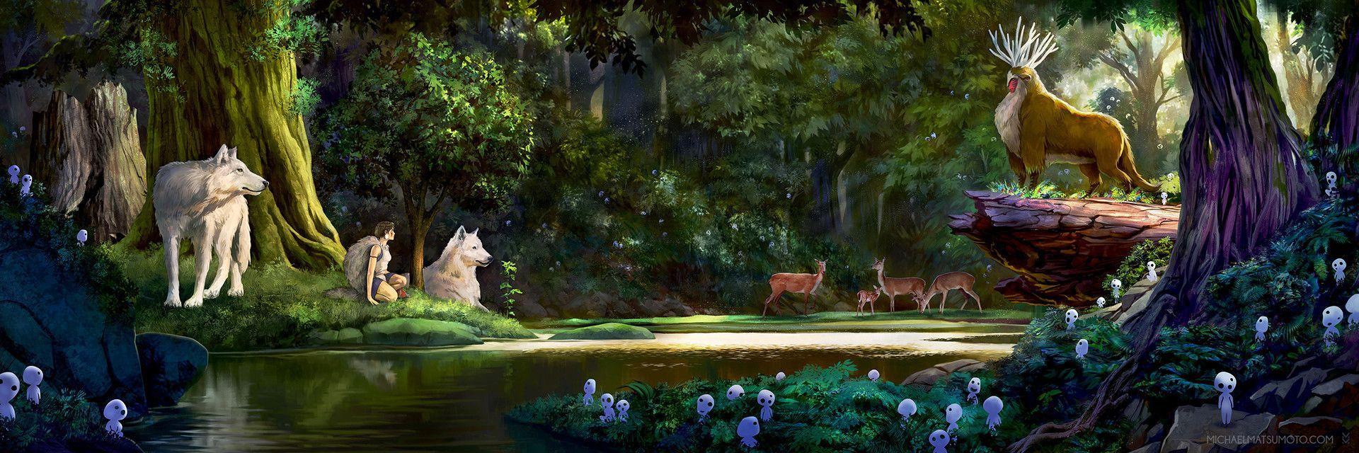 The Princess and the Forest Spirit, Michael Matsumoto