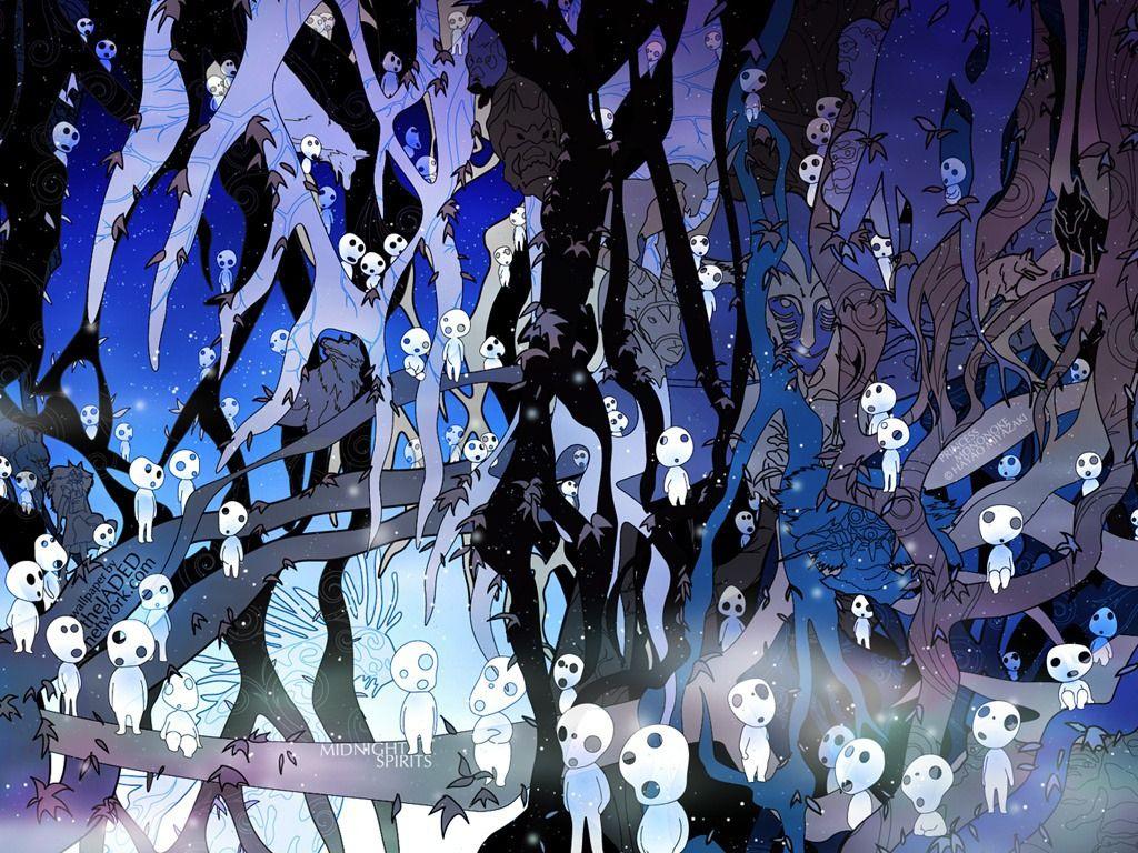 Mononoke Hime (Princess Mononoke) Wallpaper Anime