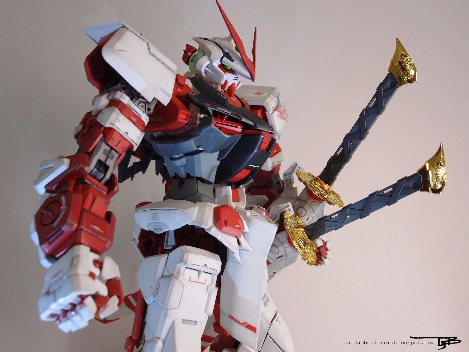 PG Gundam Astray Red Frame: Painted Build. Wallpaper Size Image