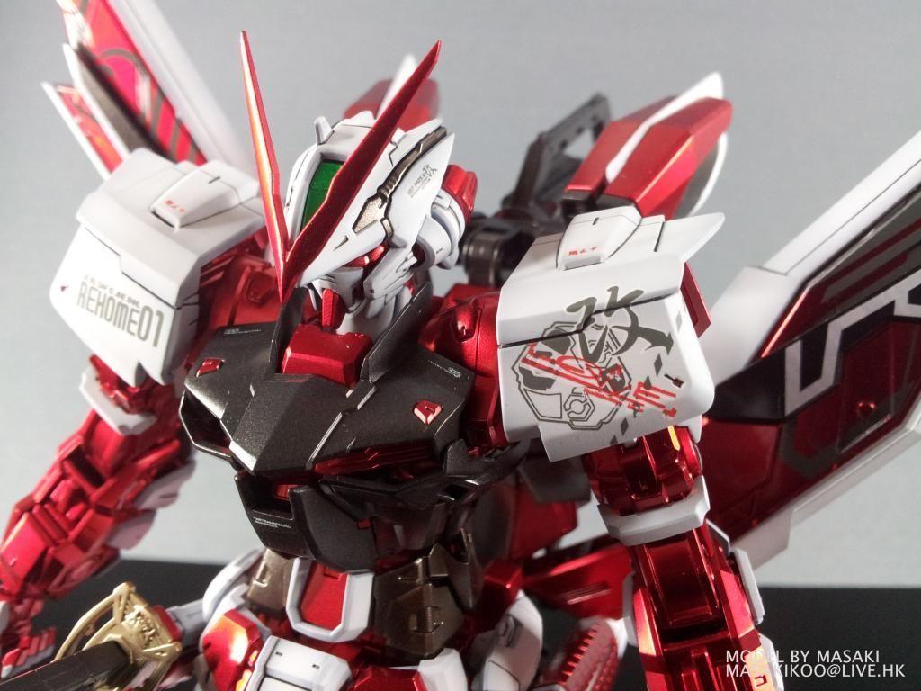 MG 1 100 Gundam Astray Red Frame: Modeled By MASAKI. Photoreview