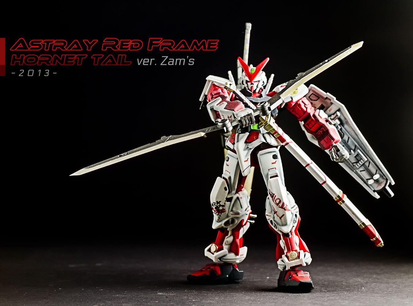 HG 1 144 Gundam Astray Red Frame “Hornet Tail”: Modeled By Jimmy