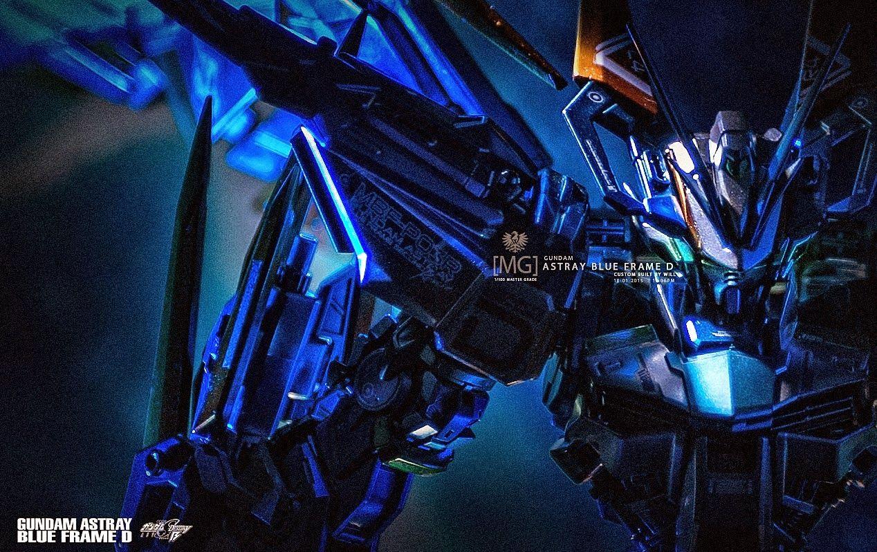 Custom Build: MG 1 100 Gundam Astray Blue Frame D COLD DRAGON