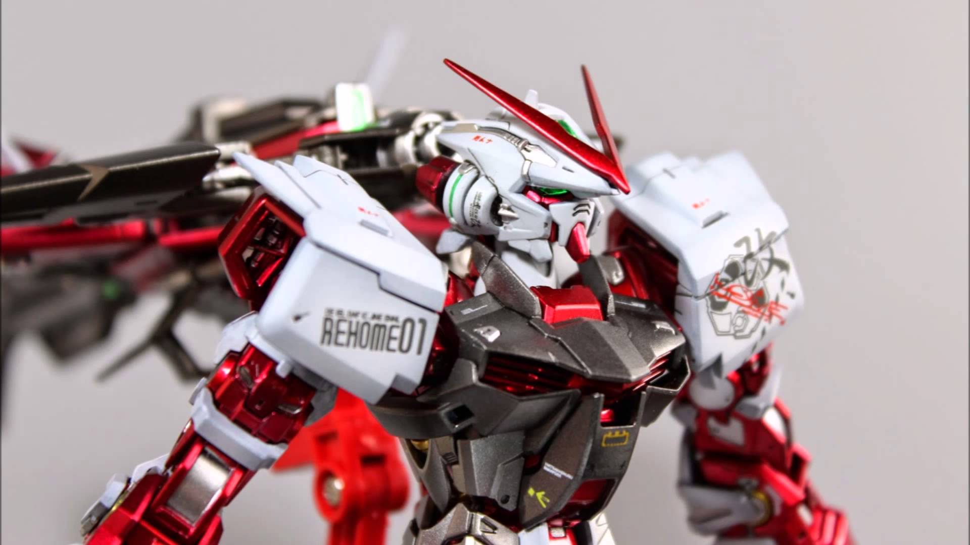 Painted Build MG 1 100 Gundam Astray Red Frame Kai