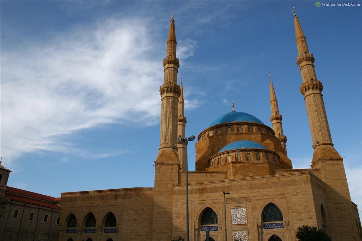 Best Muhammad Al Amin Mosque in Beirut desktop wallpaper