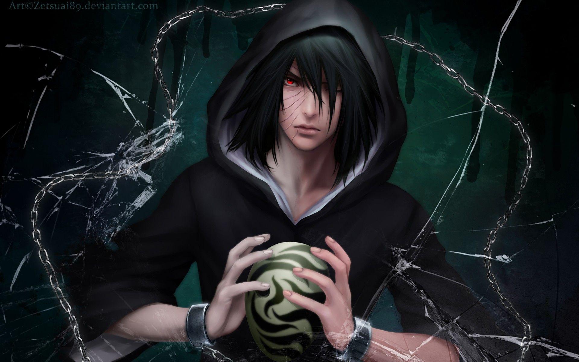 Naruto Shippuuden, #Uchiha Madara, #mask, #chains. Wallpaper No