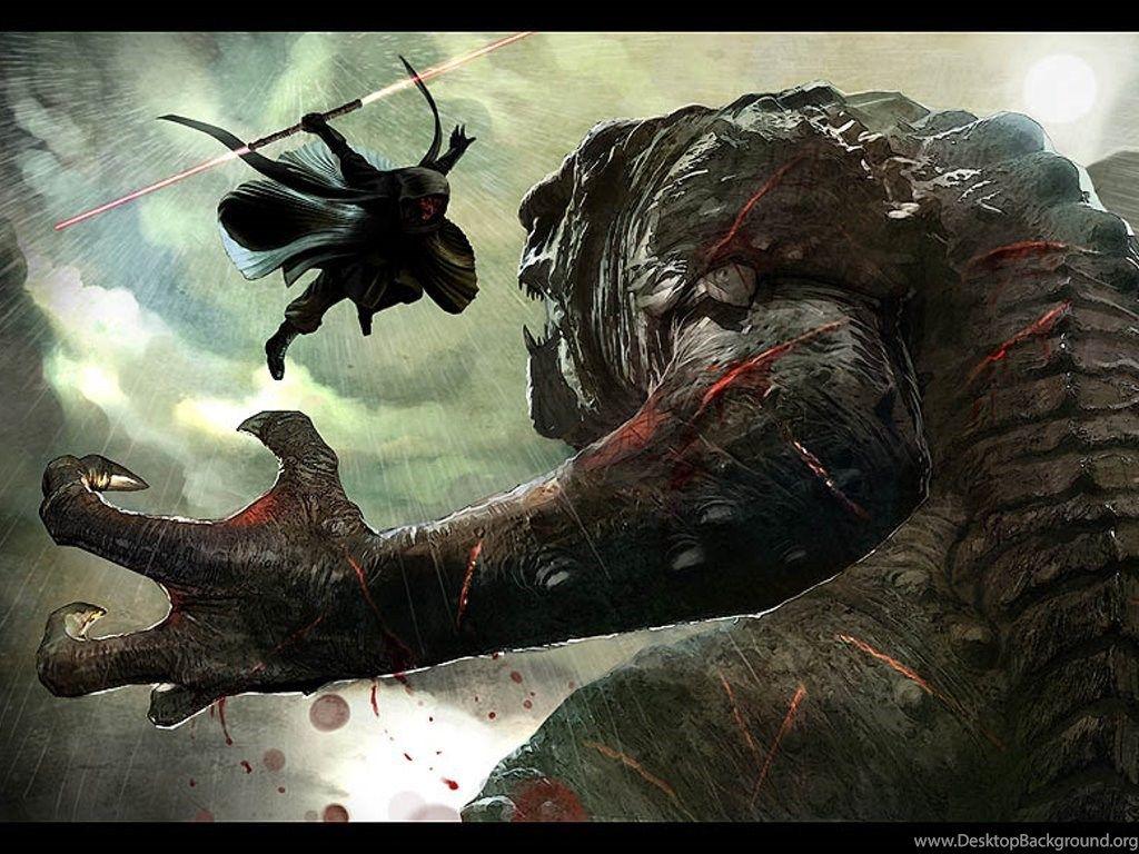 My Free Wallpaper Star Wars Wallpaper, Darth Maul Vs Rancor Desktop Background