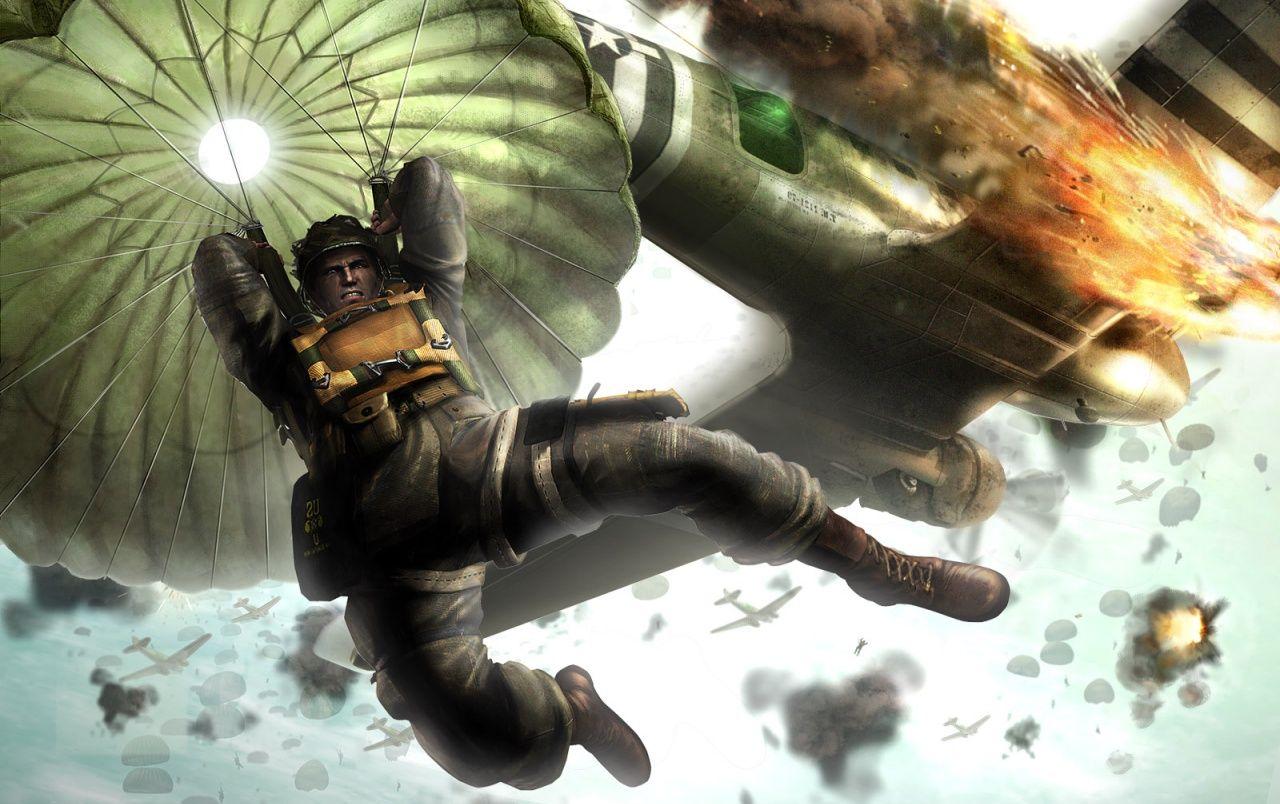 Medal of Honor: Airborne wallpaper. Medal of Honor: Airborne stock