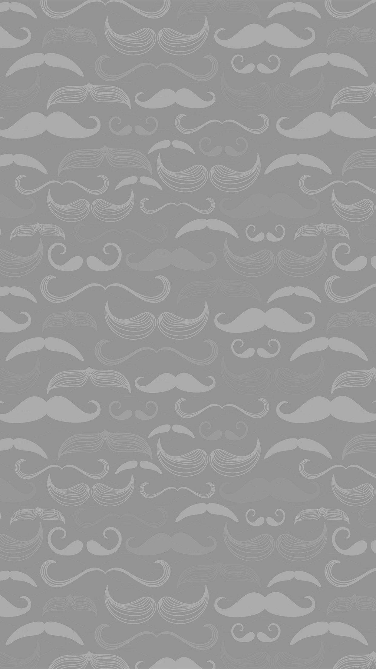 iPhone7papers moustache cute light patterns