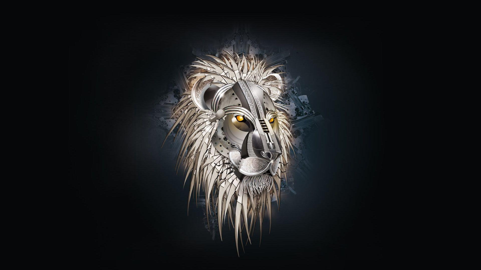 3D Robot Lion Background Image HD Desktop Wallpaper, Instagram