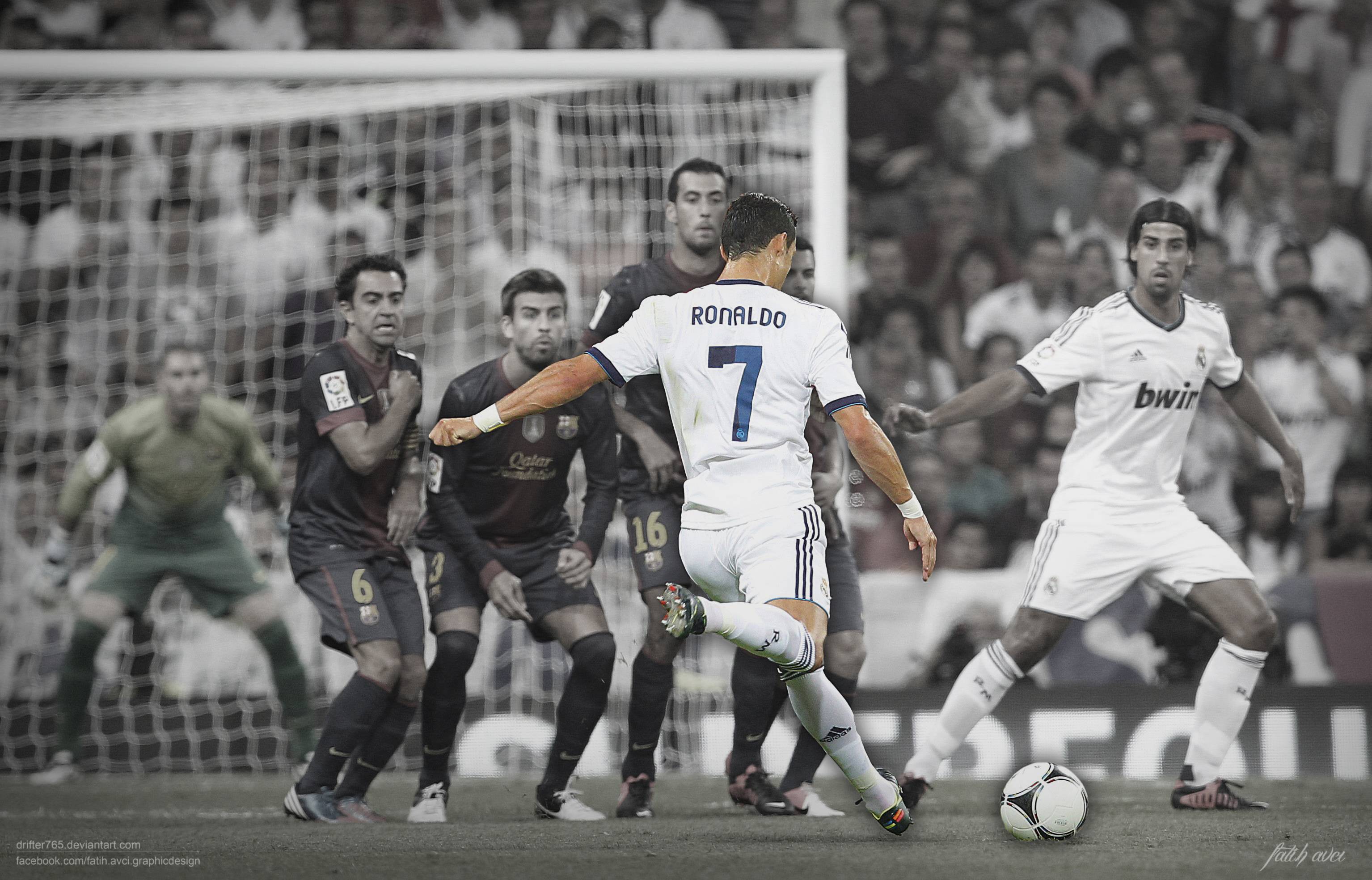 Cristiano Ronaldo Free Kick Barcelona