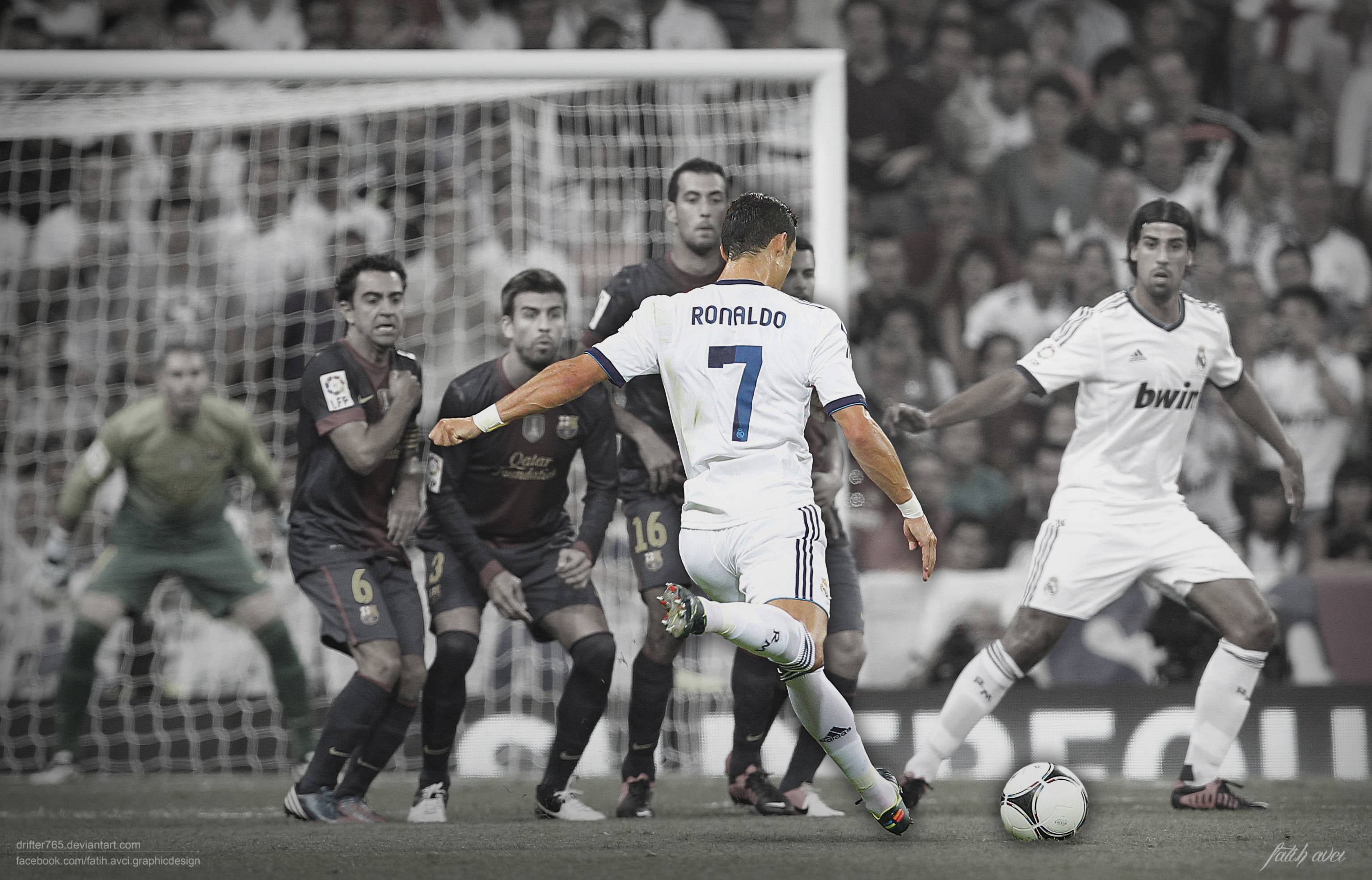 Cristiano Ronaldo Free Kick Pose