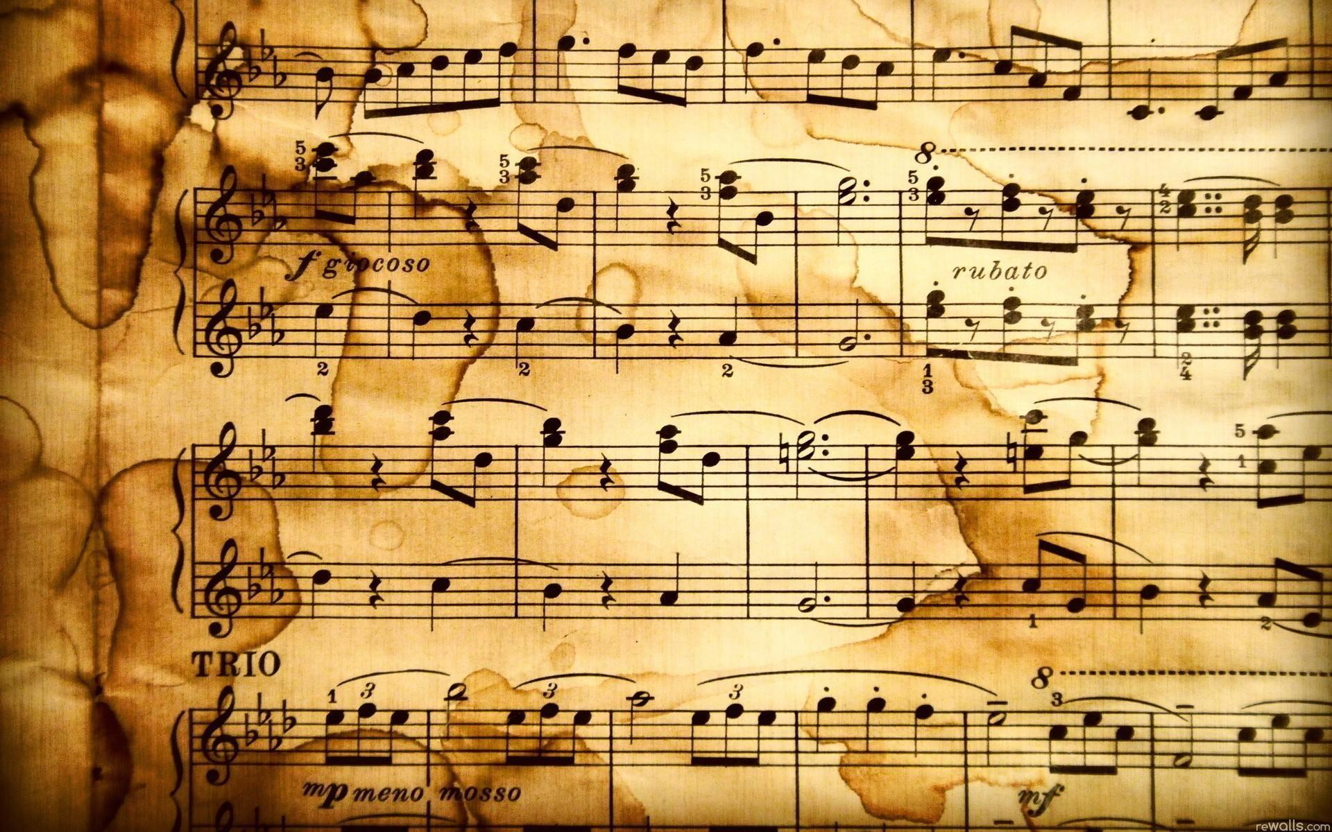 vintage music wallpaper
