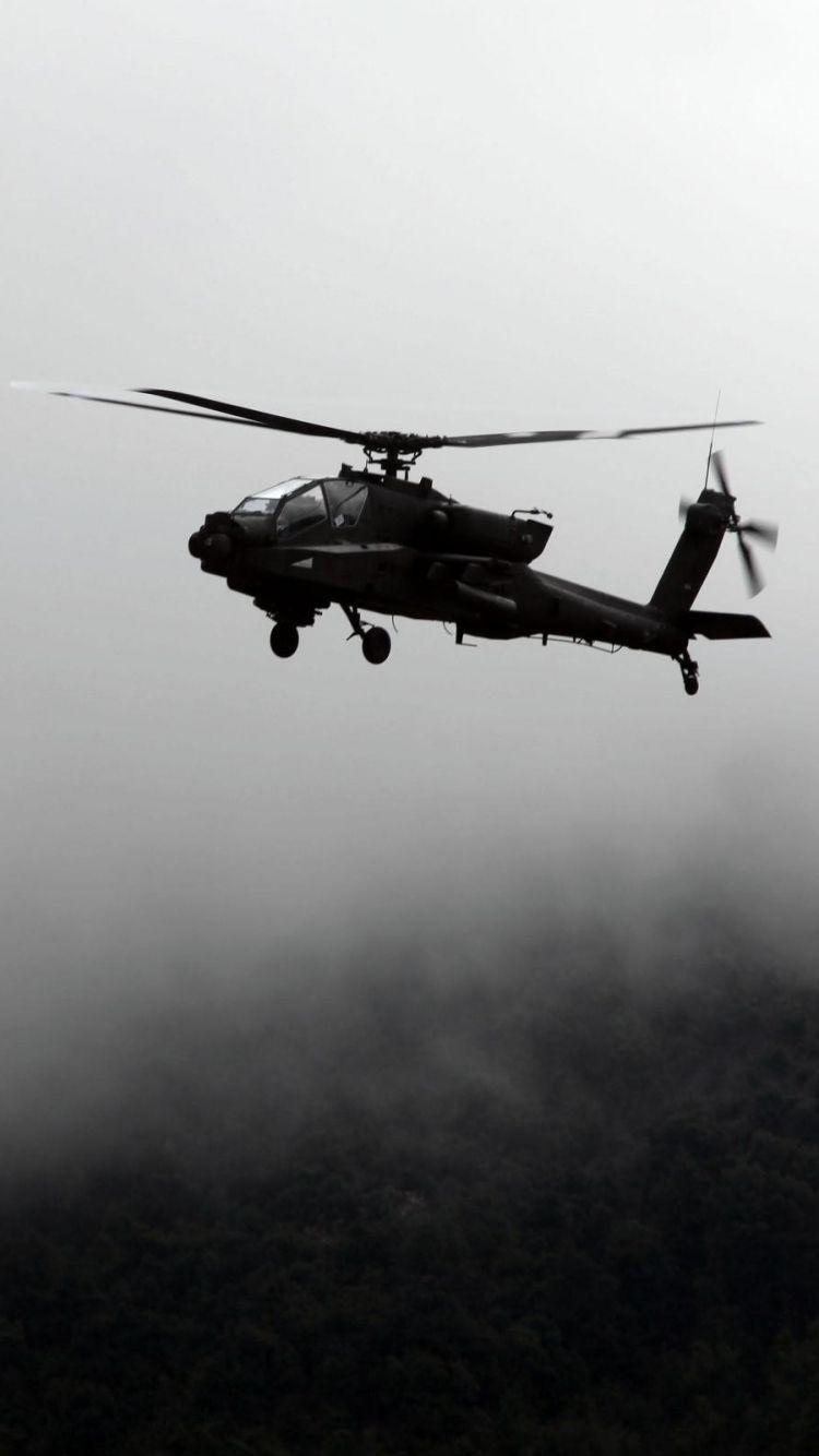 Military Helicopter (750x1334) Wallpaper