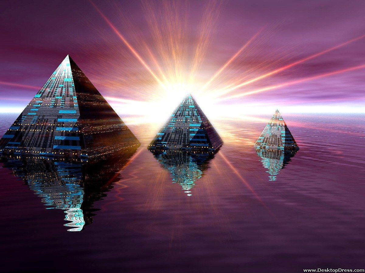 Desktop Wallpaper 3D Background 3D Egypt Light