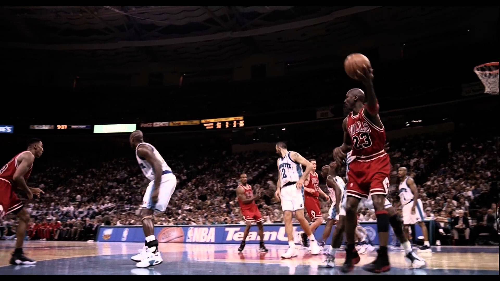 Michael Jordan Fadeaway Over BJ Armstrong Native HD, 1080p 30