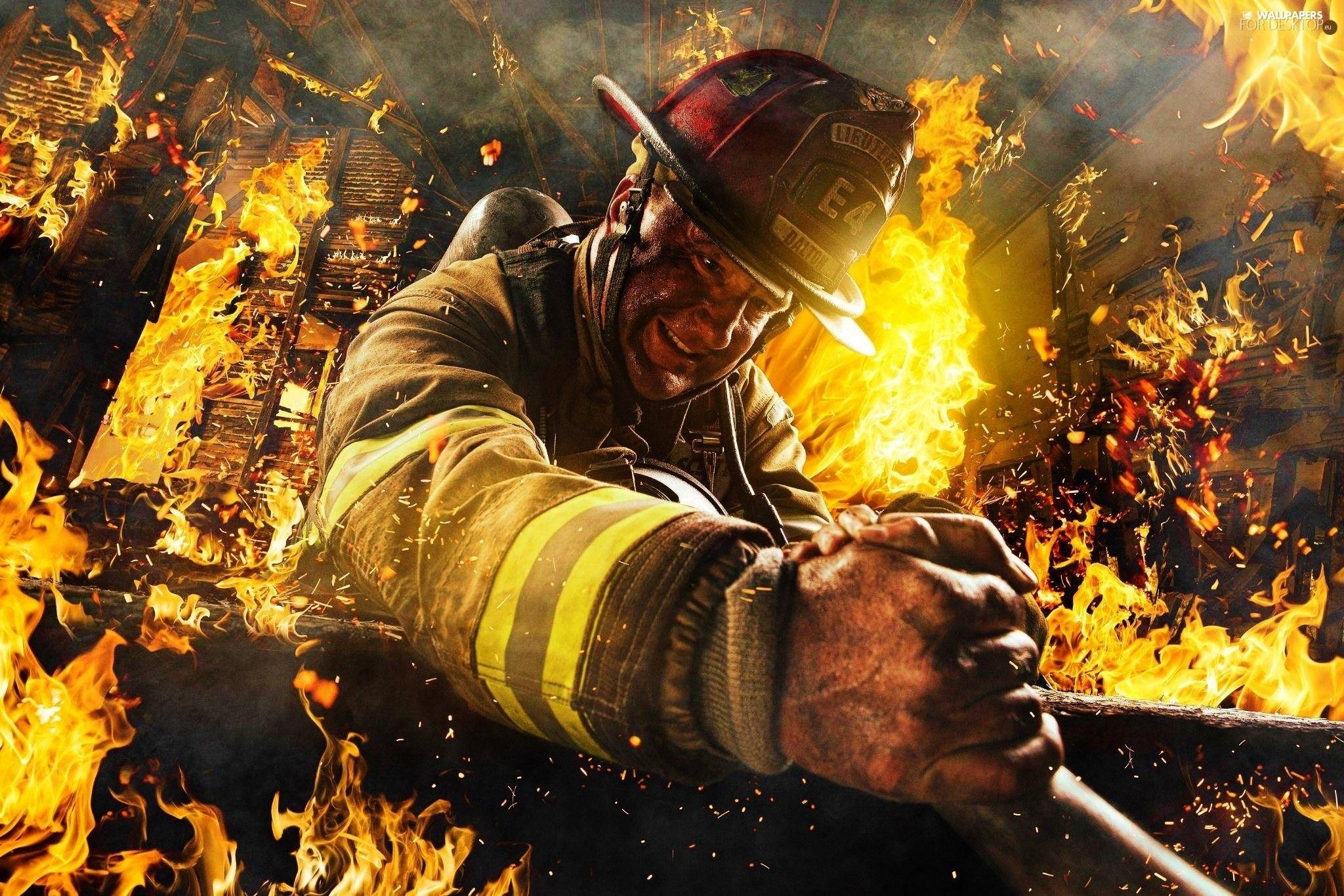 Firefighter Desktop Background