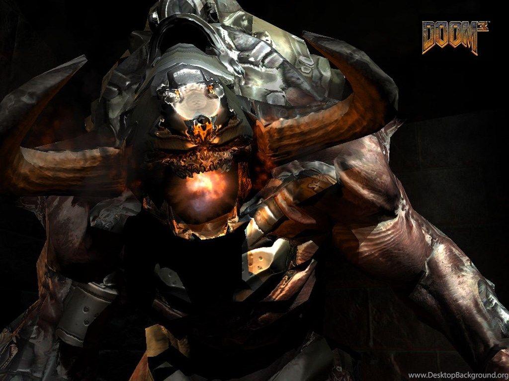 Doom 3 Danger Desktop Background
