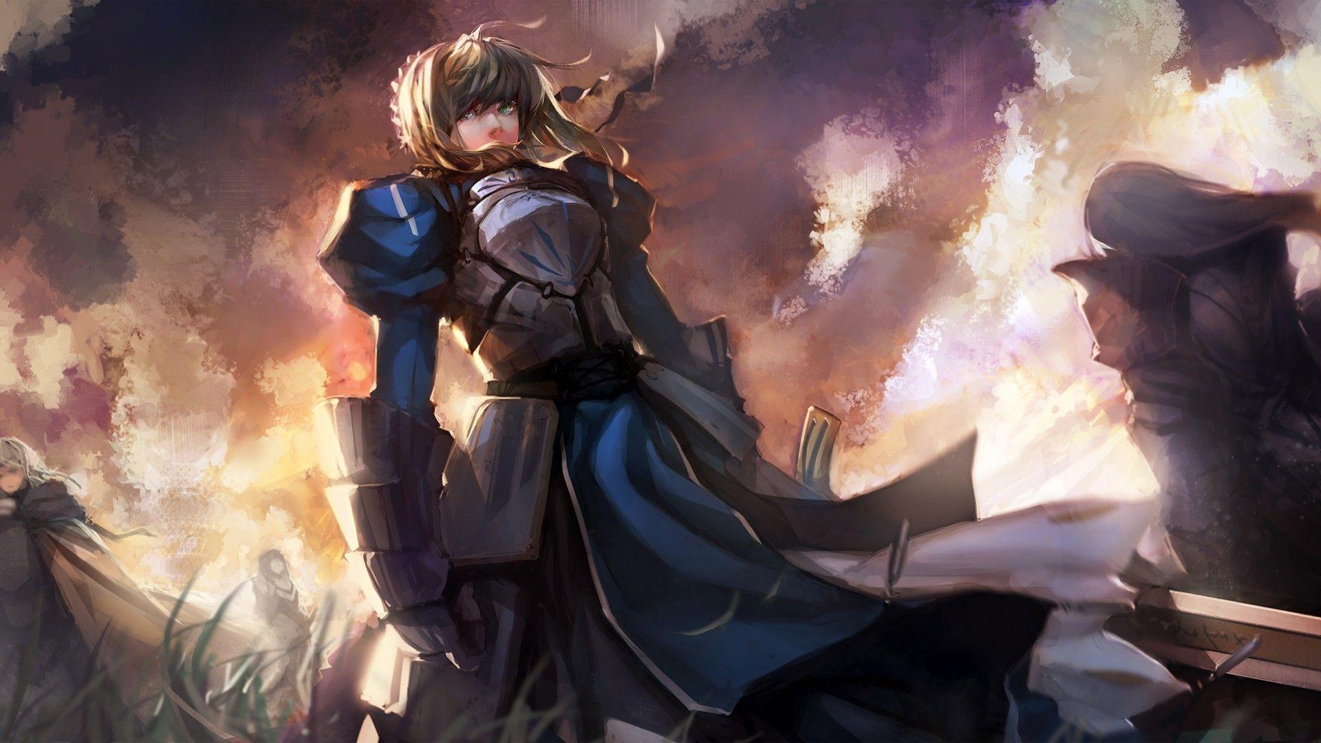 Fate Saber Wallpapers Wallpaper Cave