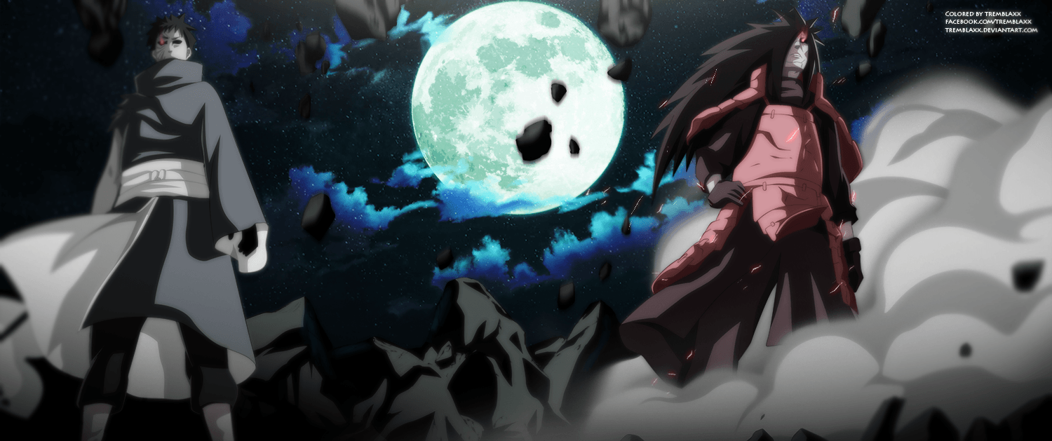 Madara Joins Obito in Fight