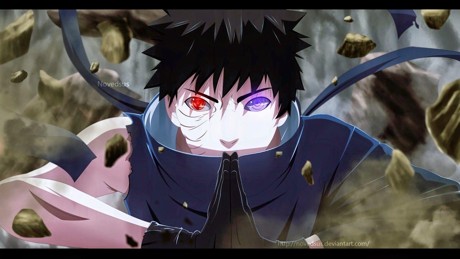 obito sharingan y rinegan. Narutooooo !!!. Naruto