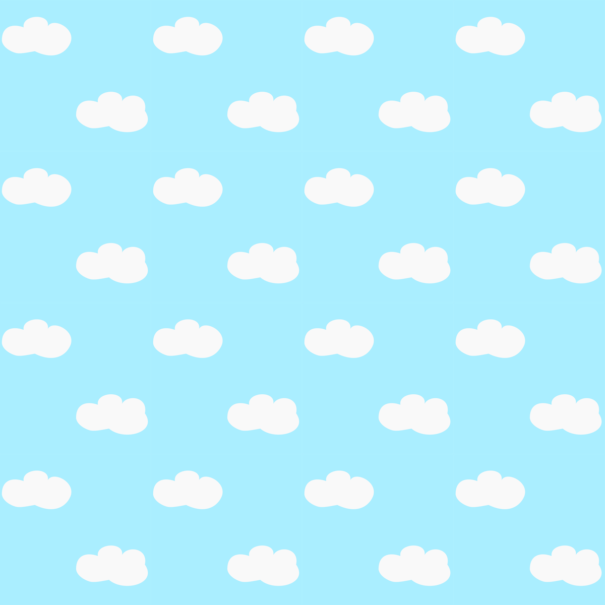 Free digital fluffy clouds scrapbooking papers