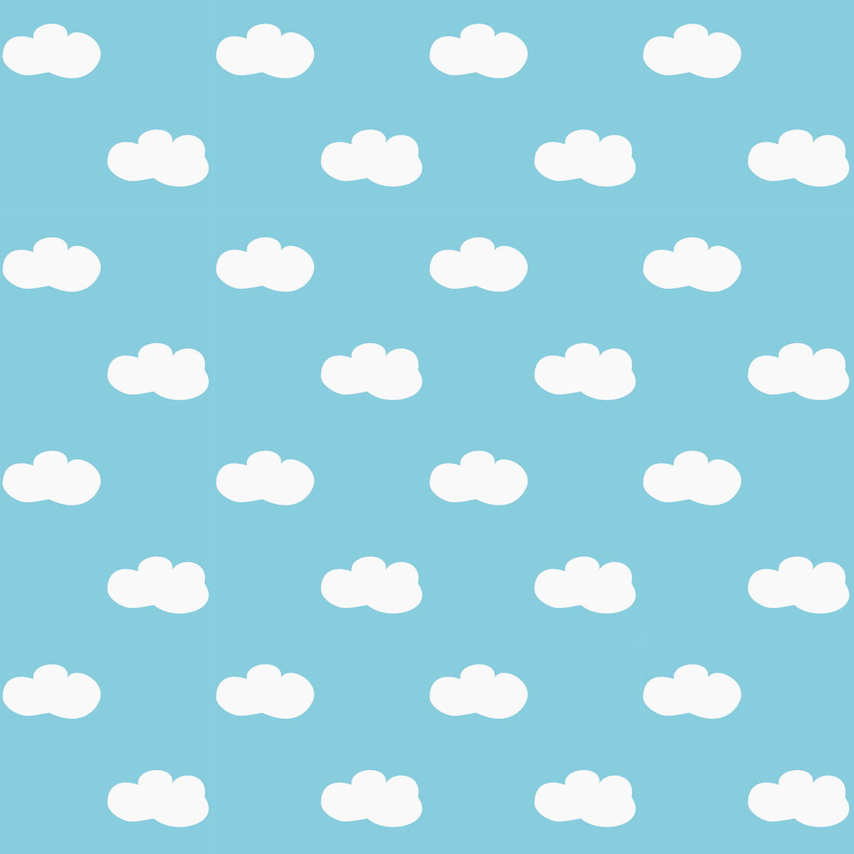 Free digital fluffy clouds scrapbooking papers
