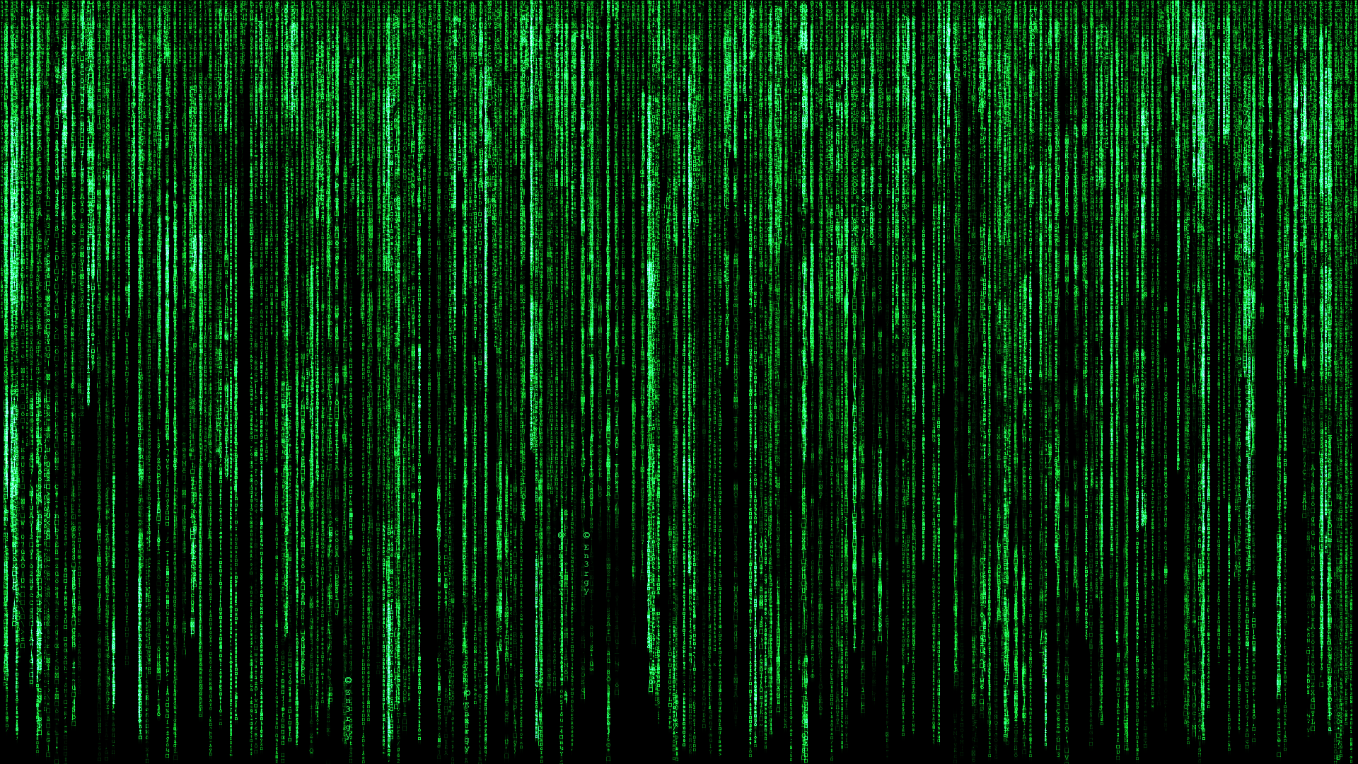 cnet the matrix screensaver