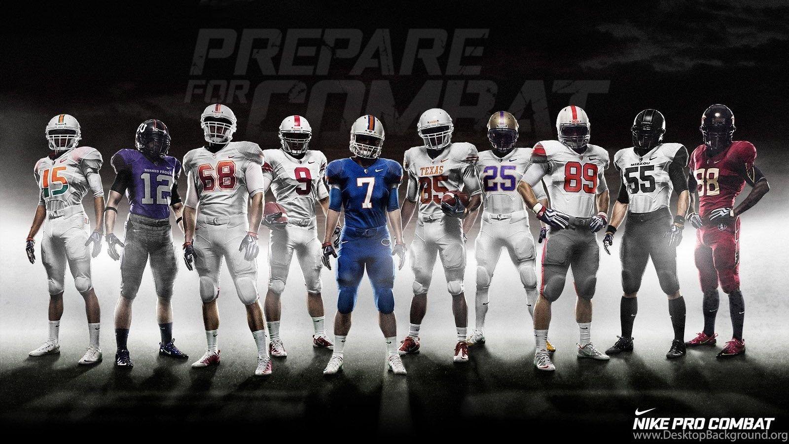 Nike Pro Combat Team Nfl 1600x Nfl Football Live Wallpaper