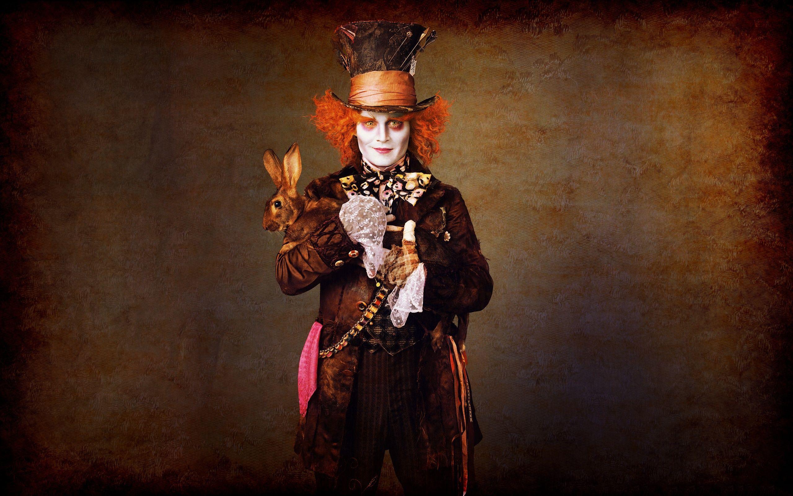 Wallpaper.wiki Johnny Depp In Alice In Wonderland Wallpaper