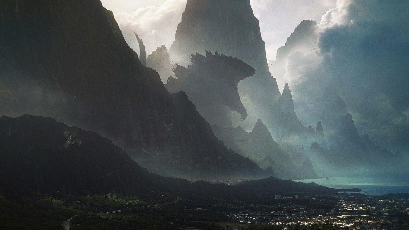 Godzilla Hawaii 1366x768 Resolution HD 4k Wallpaper