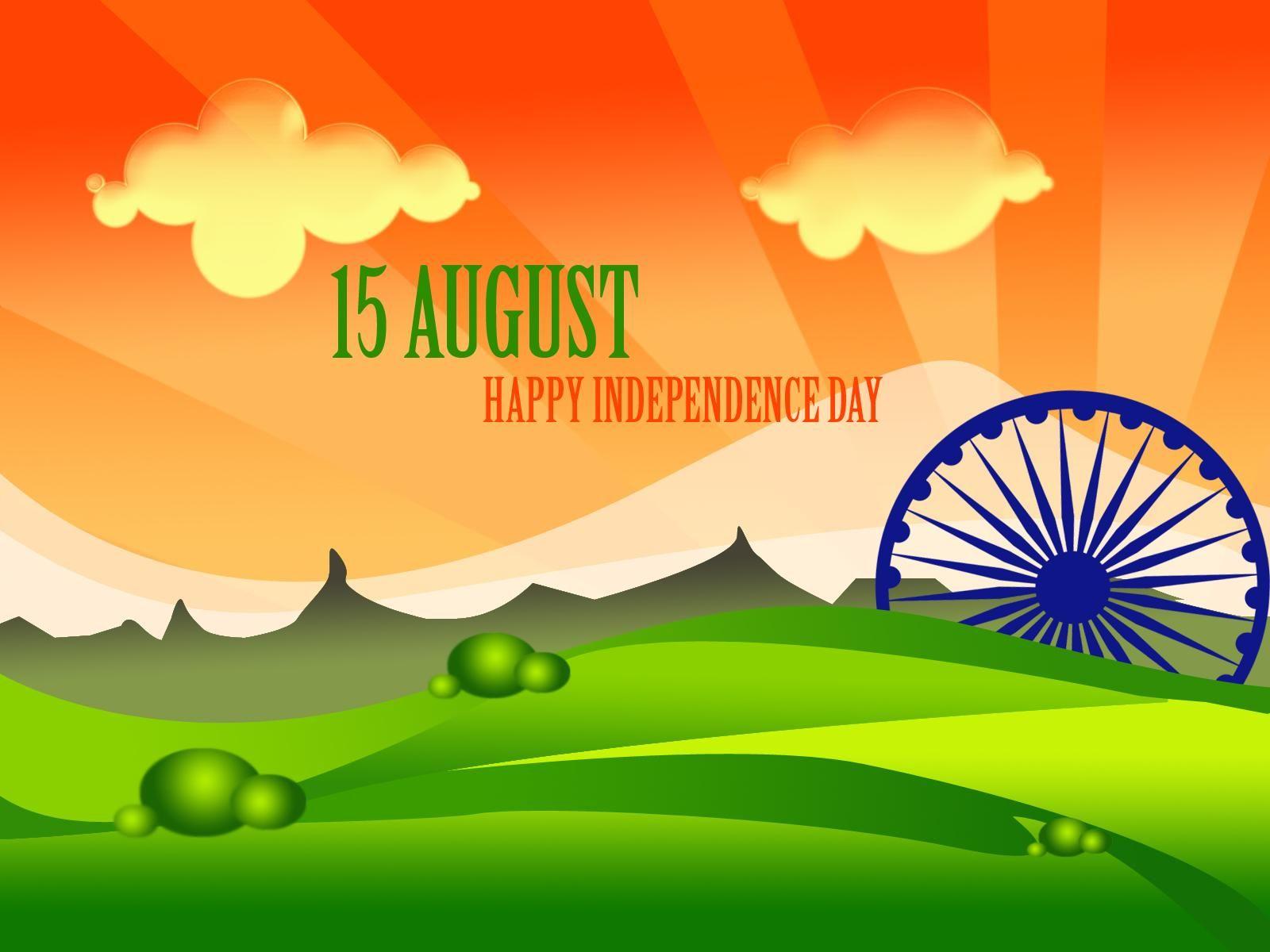HD wallpaper 15 August Happy Independence Day Beautiful Graphic