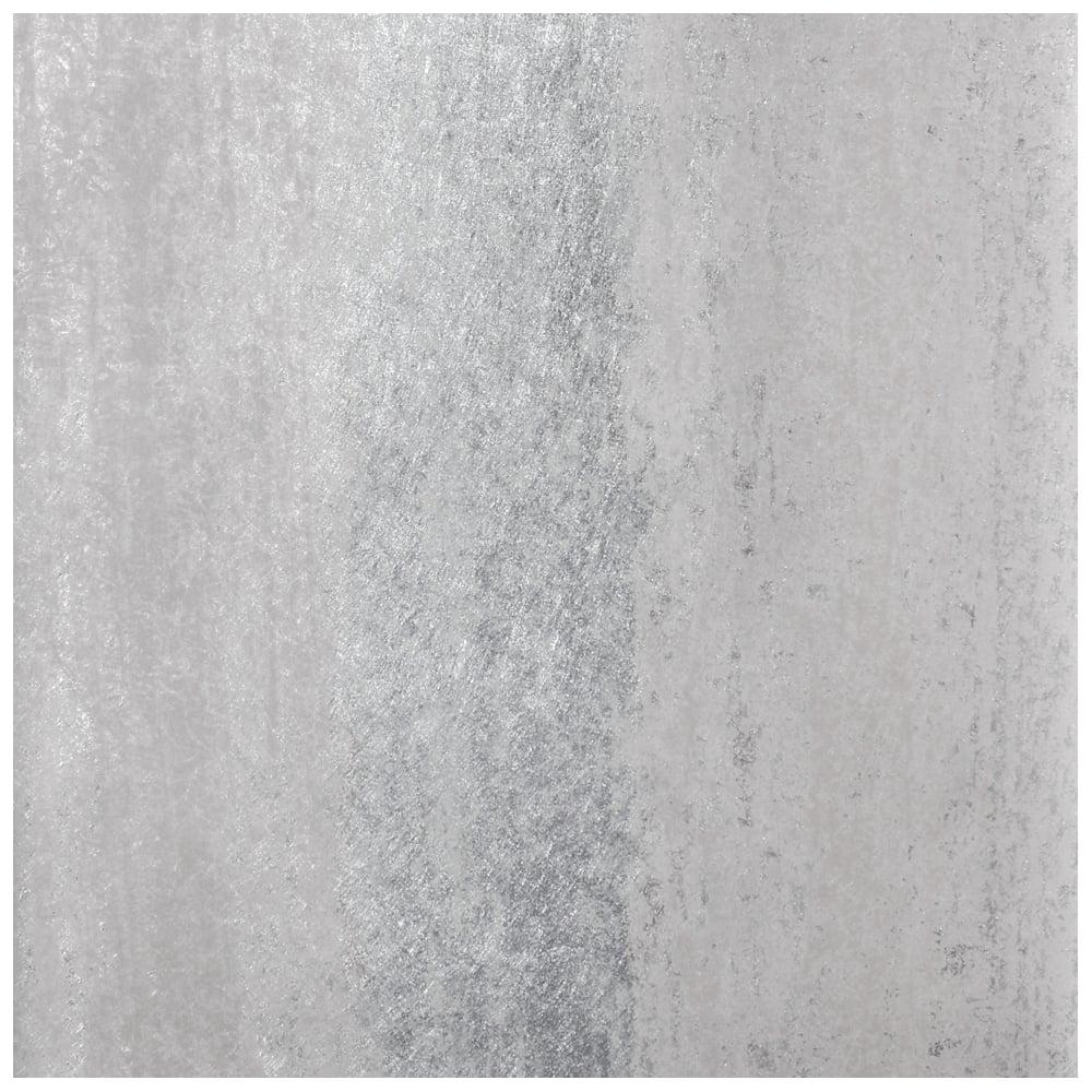 MURIVA Sienna Stripe Ombre Silver Metallic Wallpaper 701590