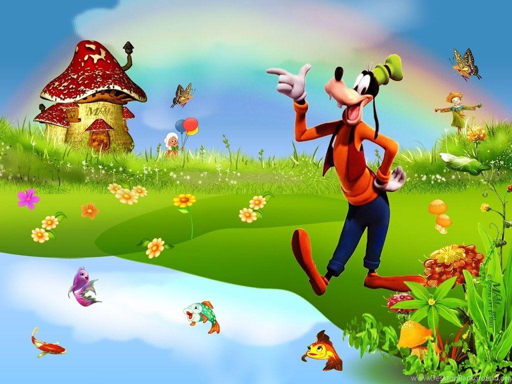 High Resolution Colorful Cartoon Kids Background Wallpaper HD 13