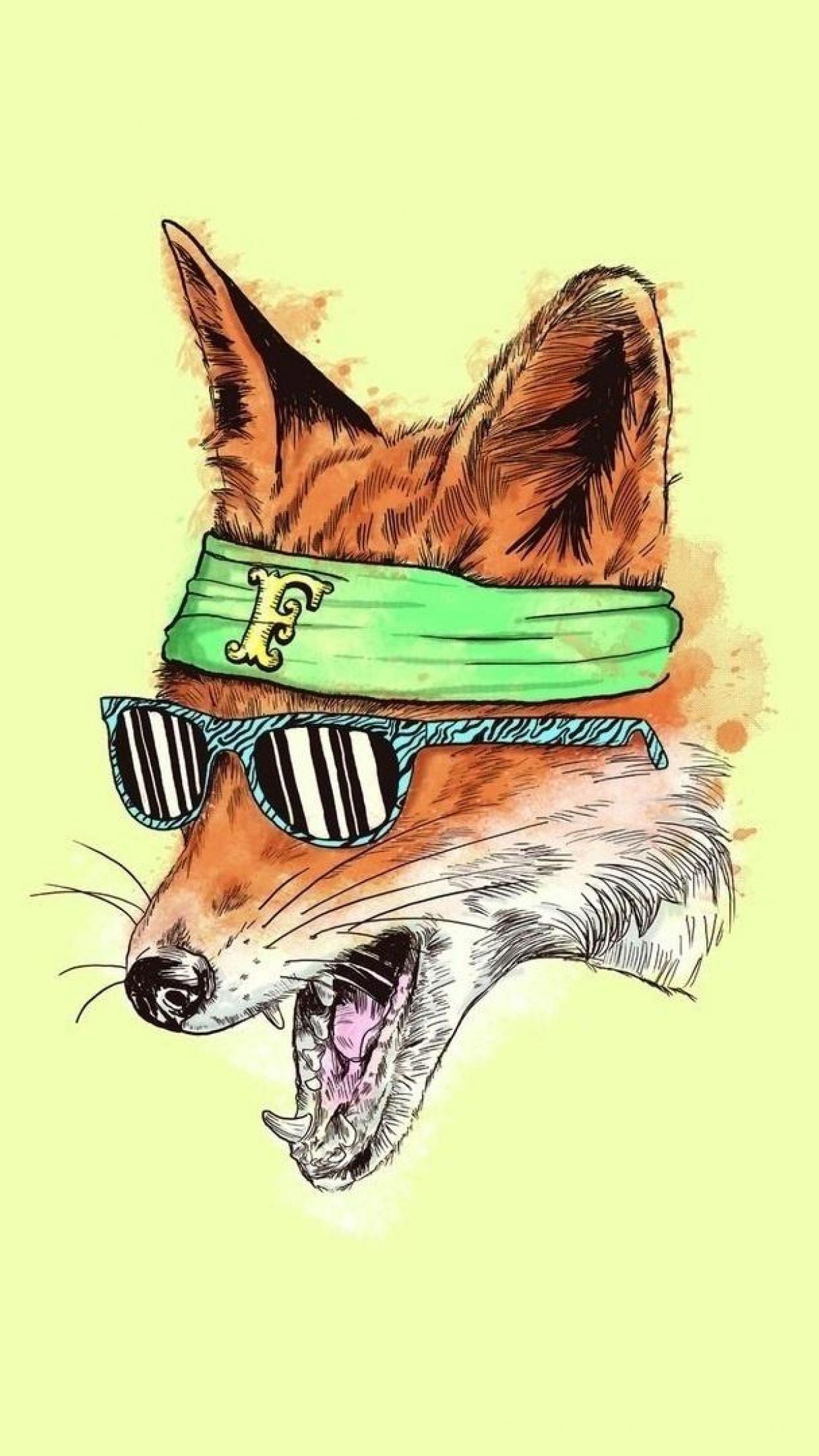 Cool Fox Drawing.com. Free for personal use Cool Fox