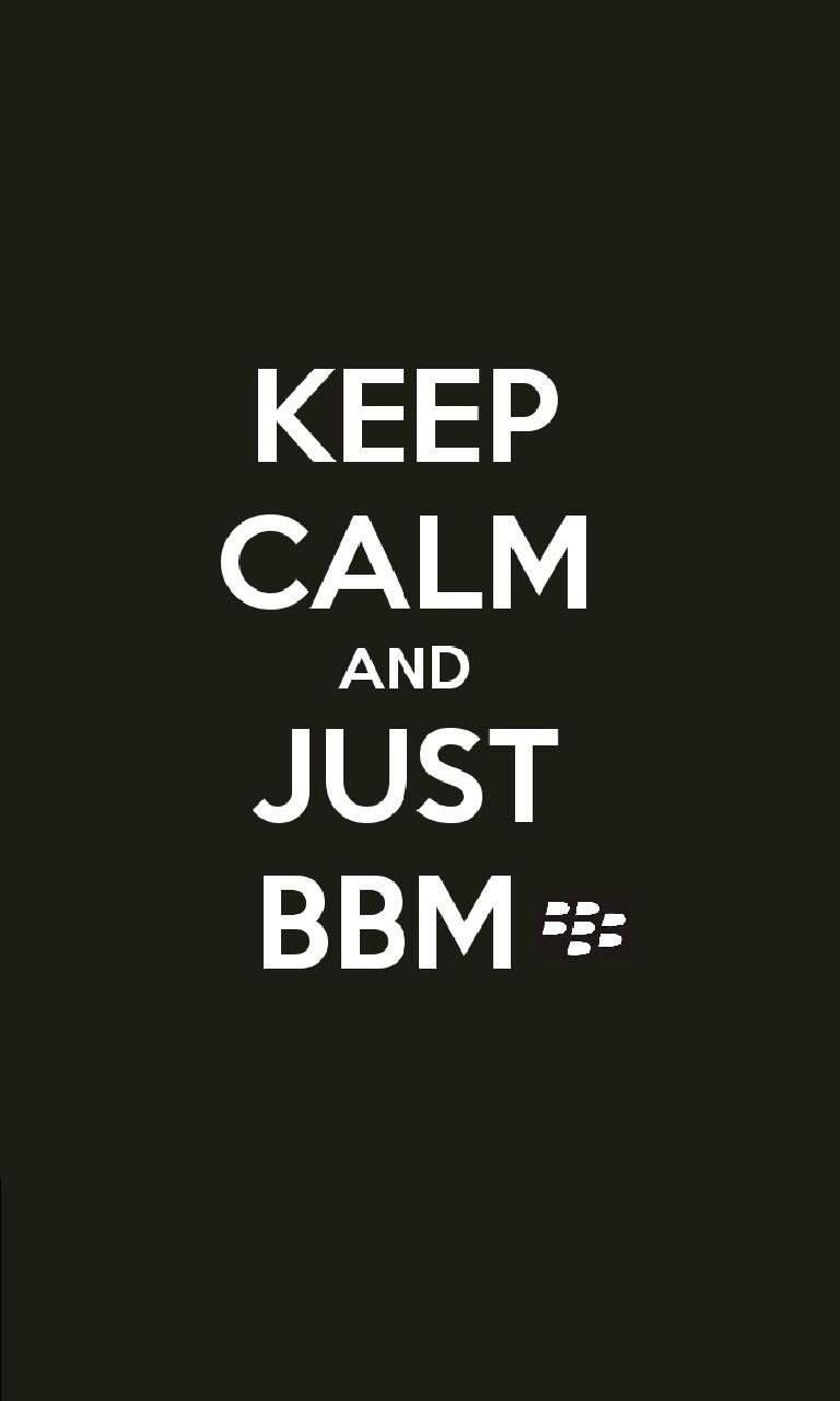 Keep Calm and BBM Wallpaper