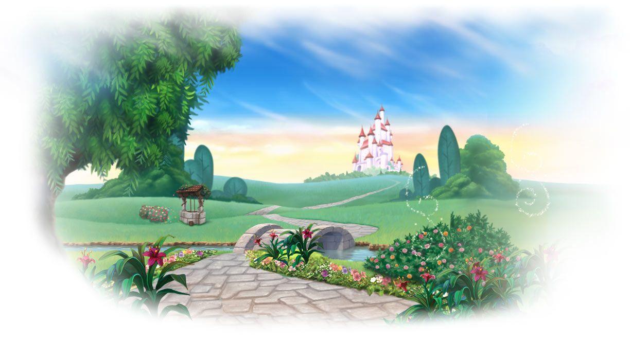 Disney.com Princess Castle Background. princess stuff