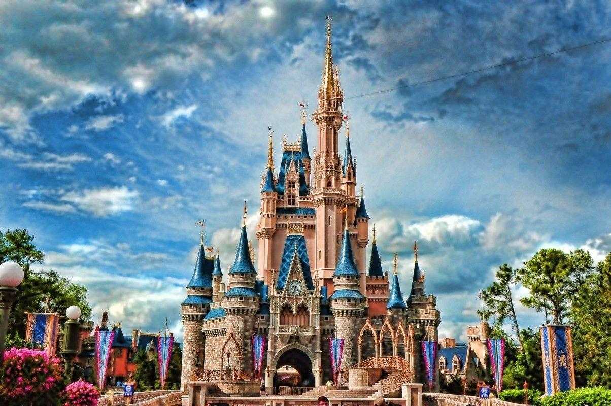 Disney castle background Gallery