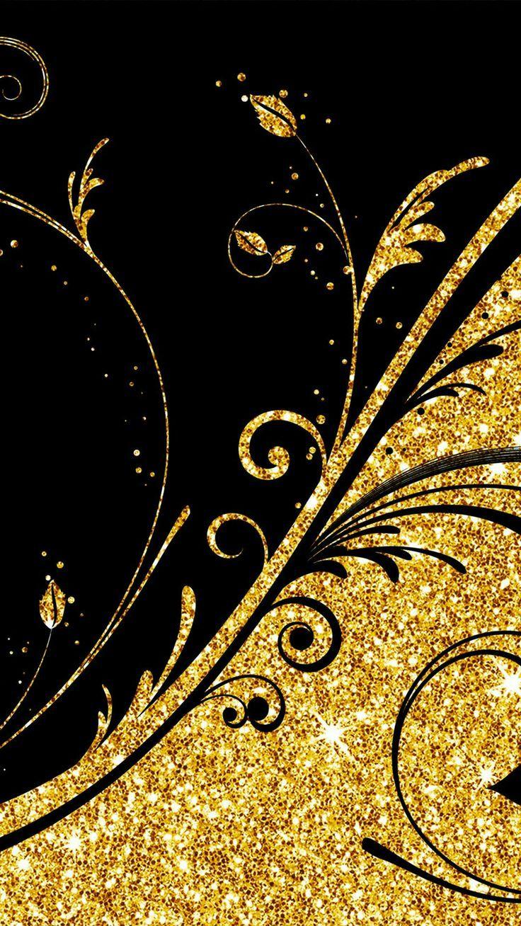 Black And Golden Wallpapers For Mobile Gallery - Wallpaper Cave