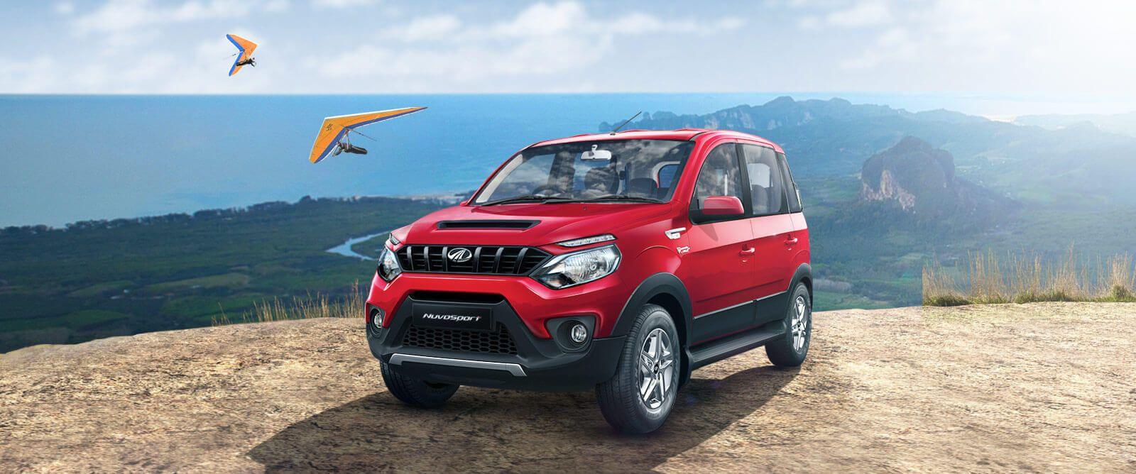 Mahindra NuvoSport Wallpaper. Sporty SUV Wallpaper