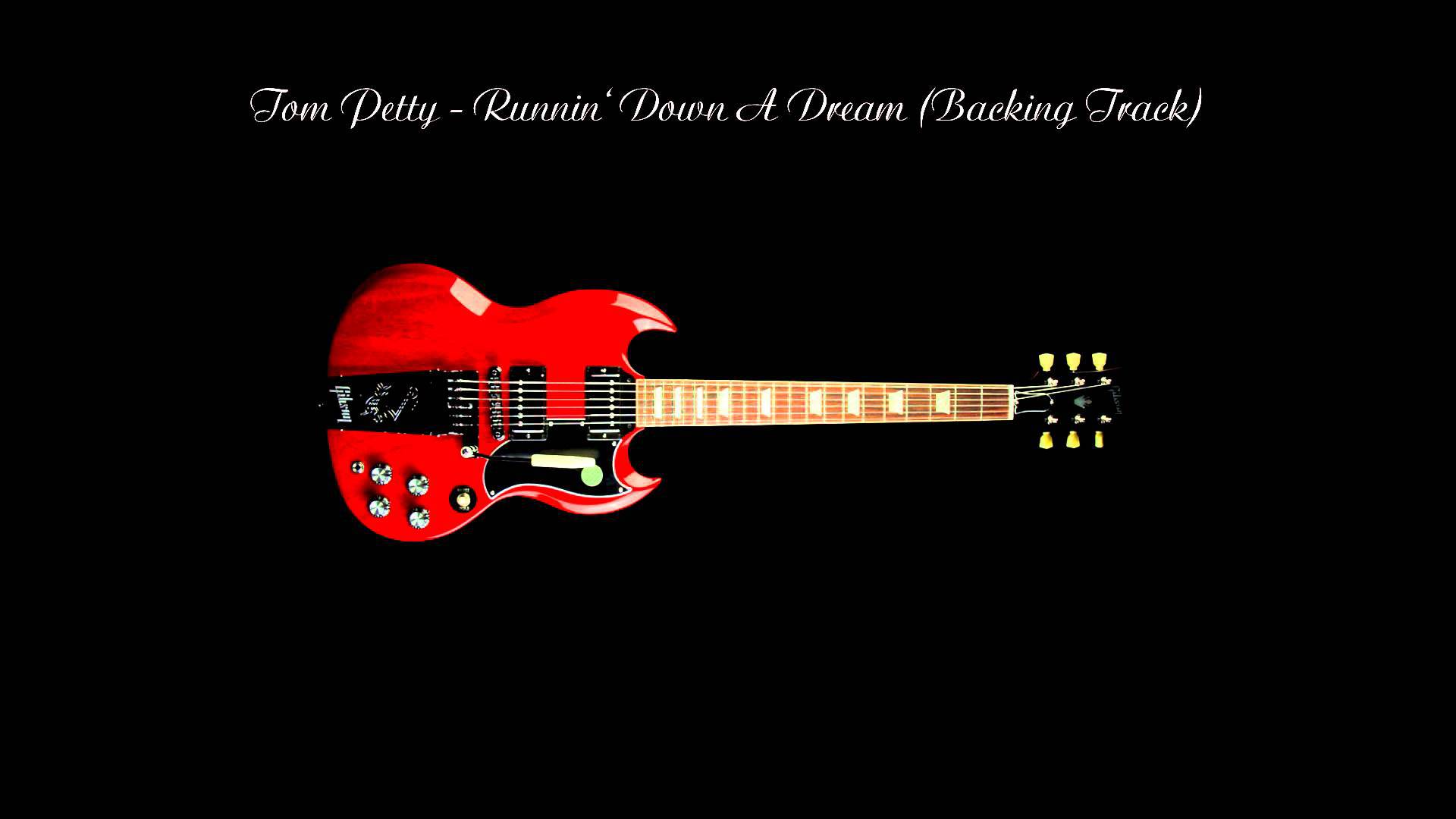 Tom Petty' Down A Dream Guitar Backing Track