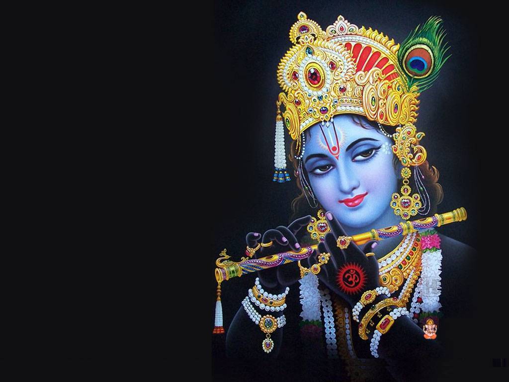 God Krishna HD Wallpaper