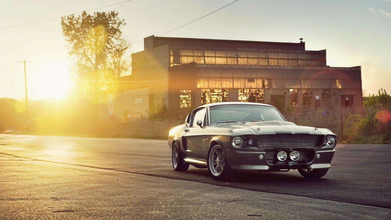 Muscle Car Sunset Htm Desktop PC Muscle Cars Picture Wallpaper