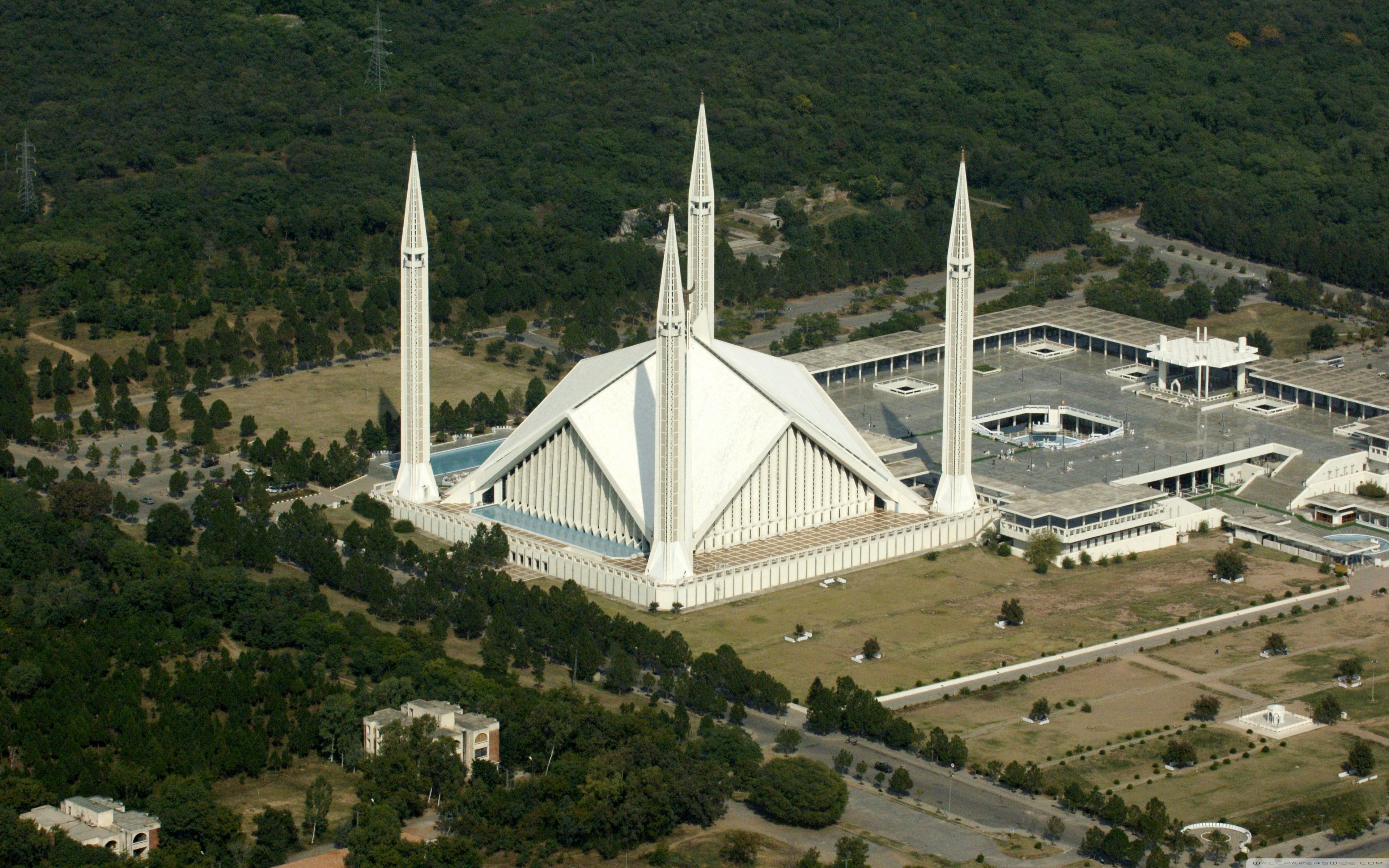 Faisal Masjid Islamabad Pakistan ❤ 4K HD Desktop Wallpaper for 4K