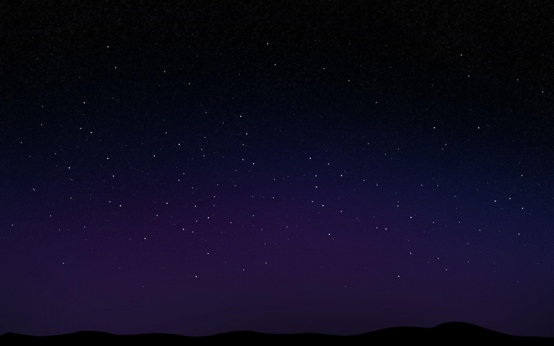 Free Starry Night HD Background