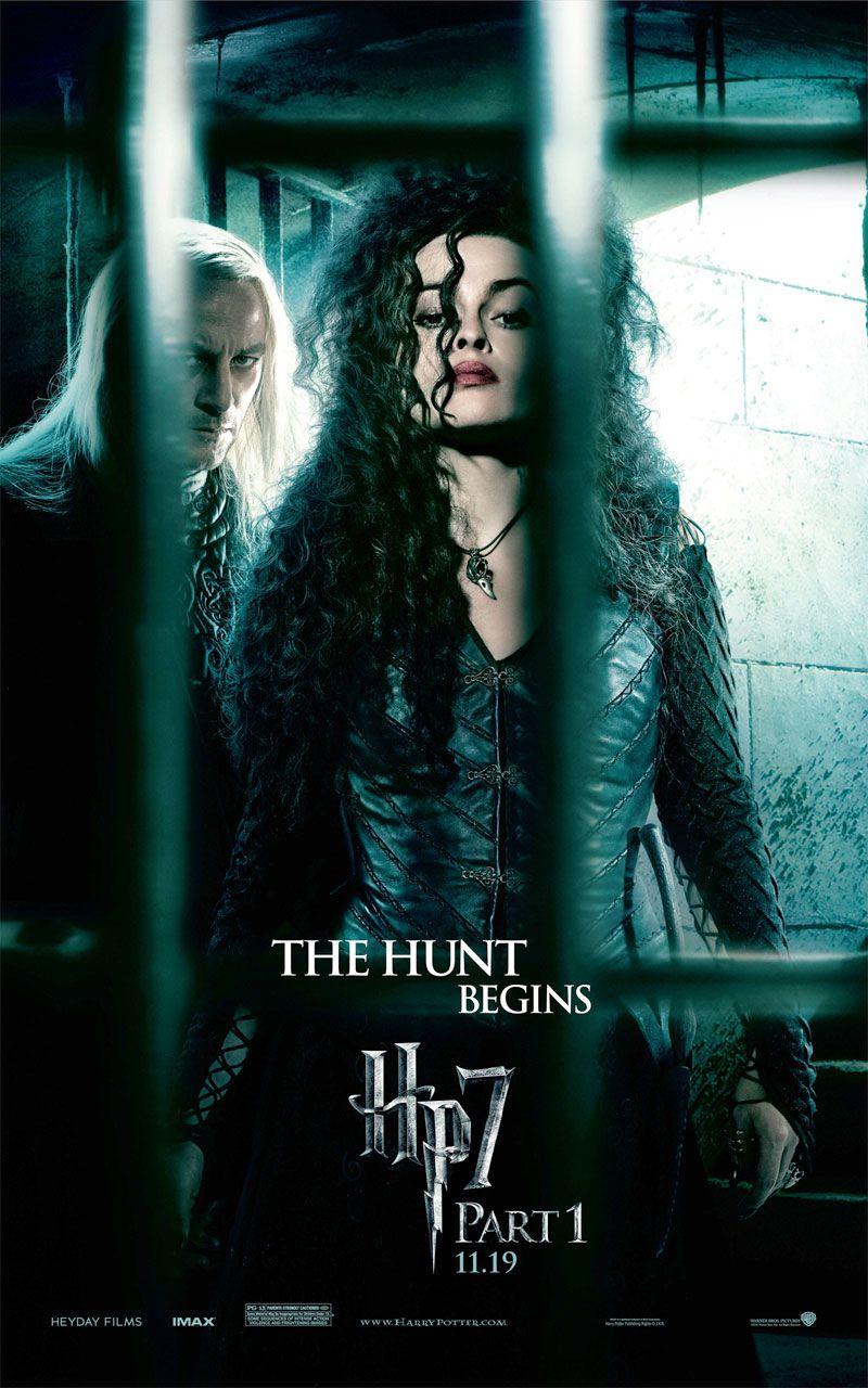The Witch Bellatrix Lestrange from Harry Potter and the Deathly