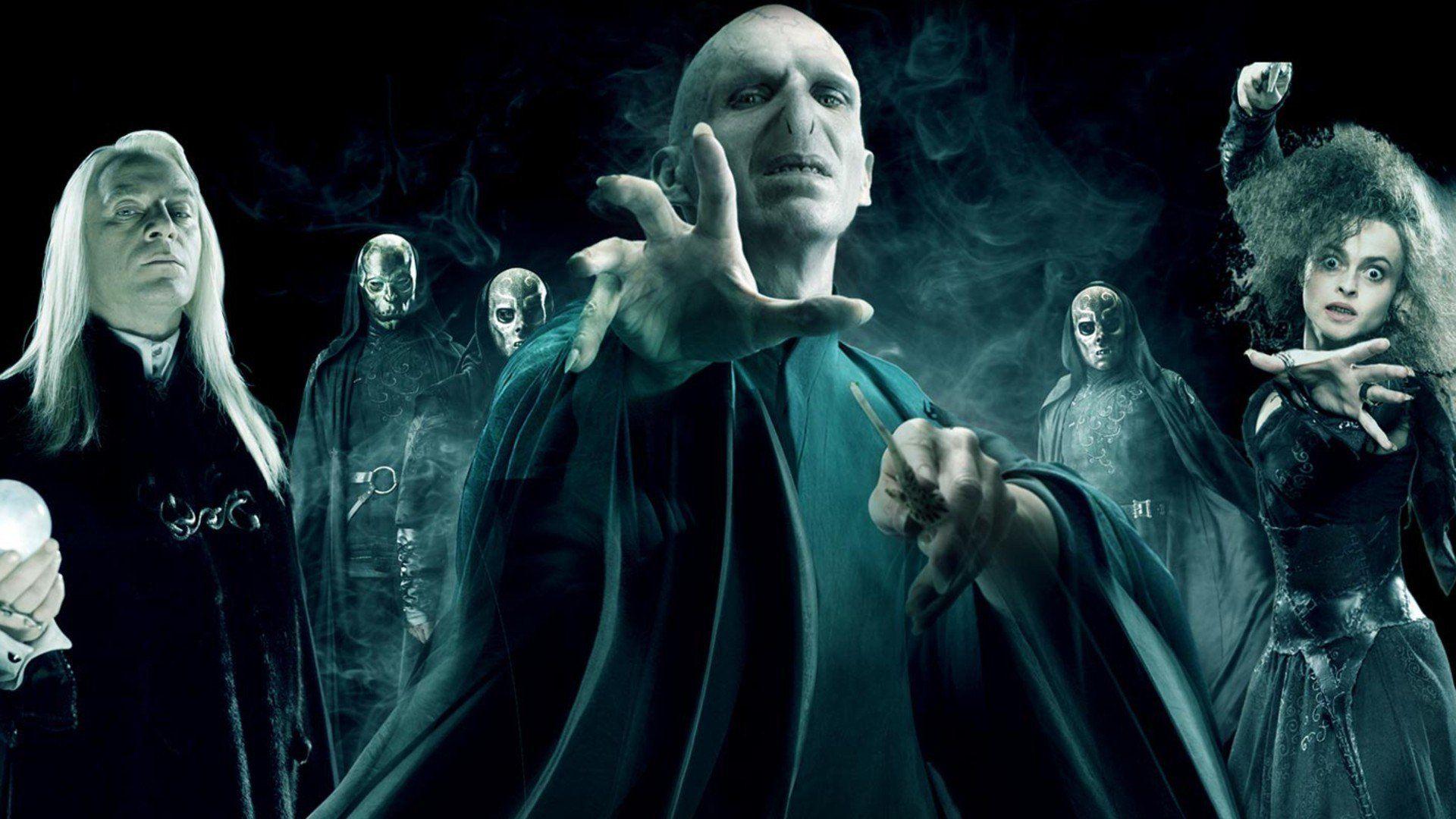 Harry Potter Lord Voldemort Bellatrix Lestrange Death Eater Lucius