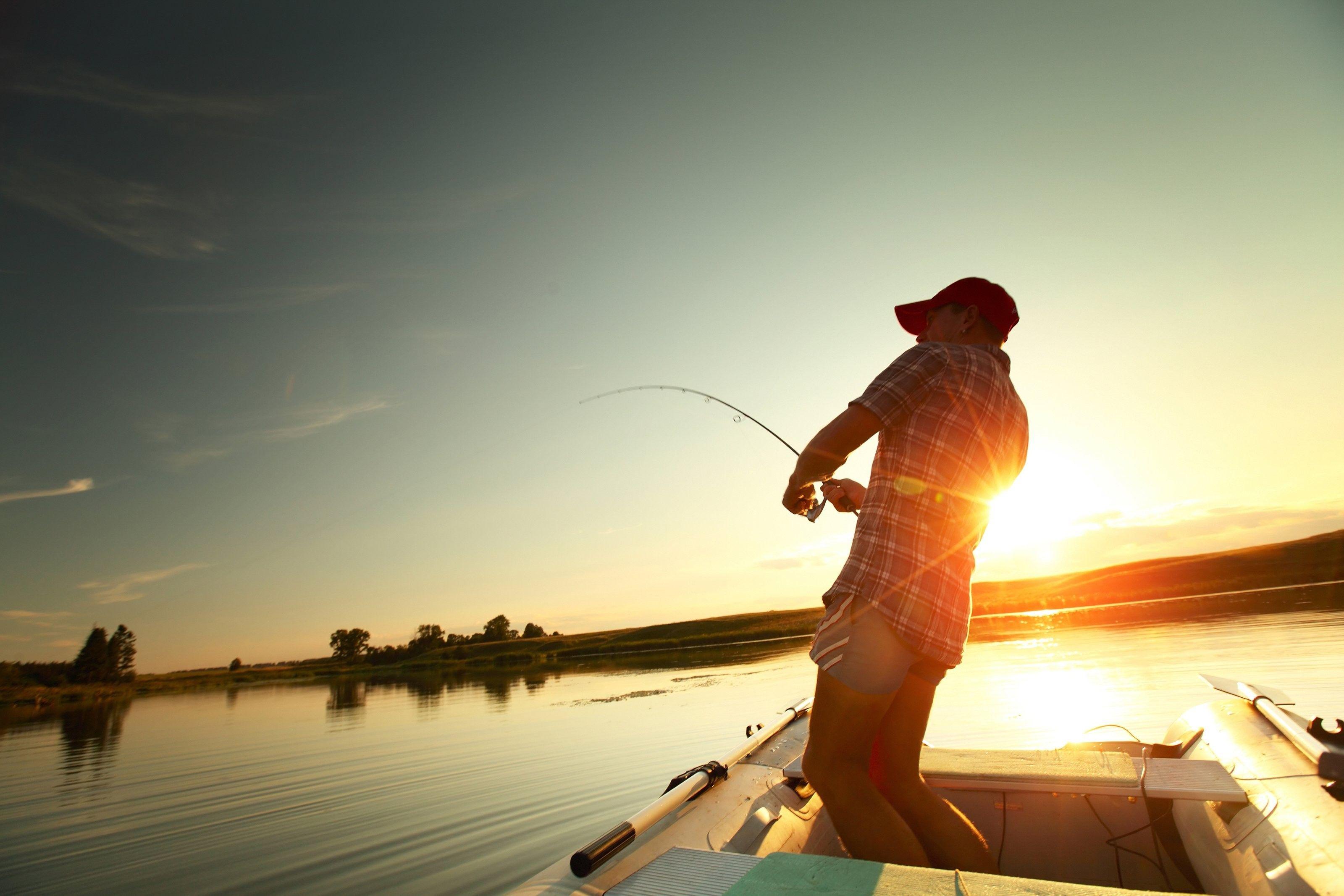 Fishing wallpaperDownload free background for desktop