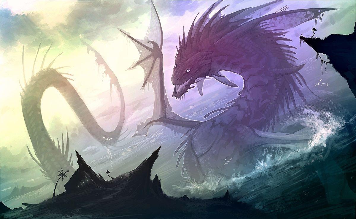 Purple Dragon Photo Free Download