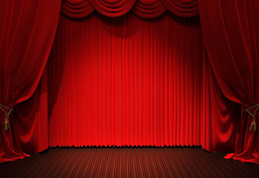 Red Curtain Background Texture 01
