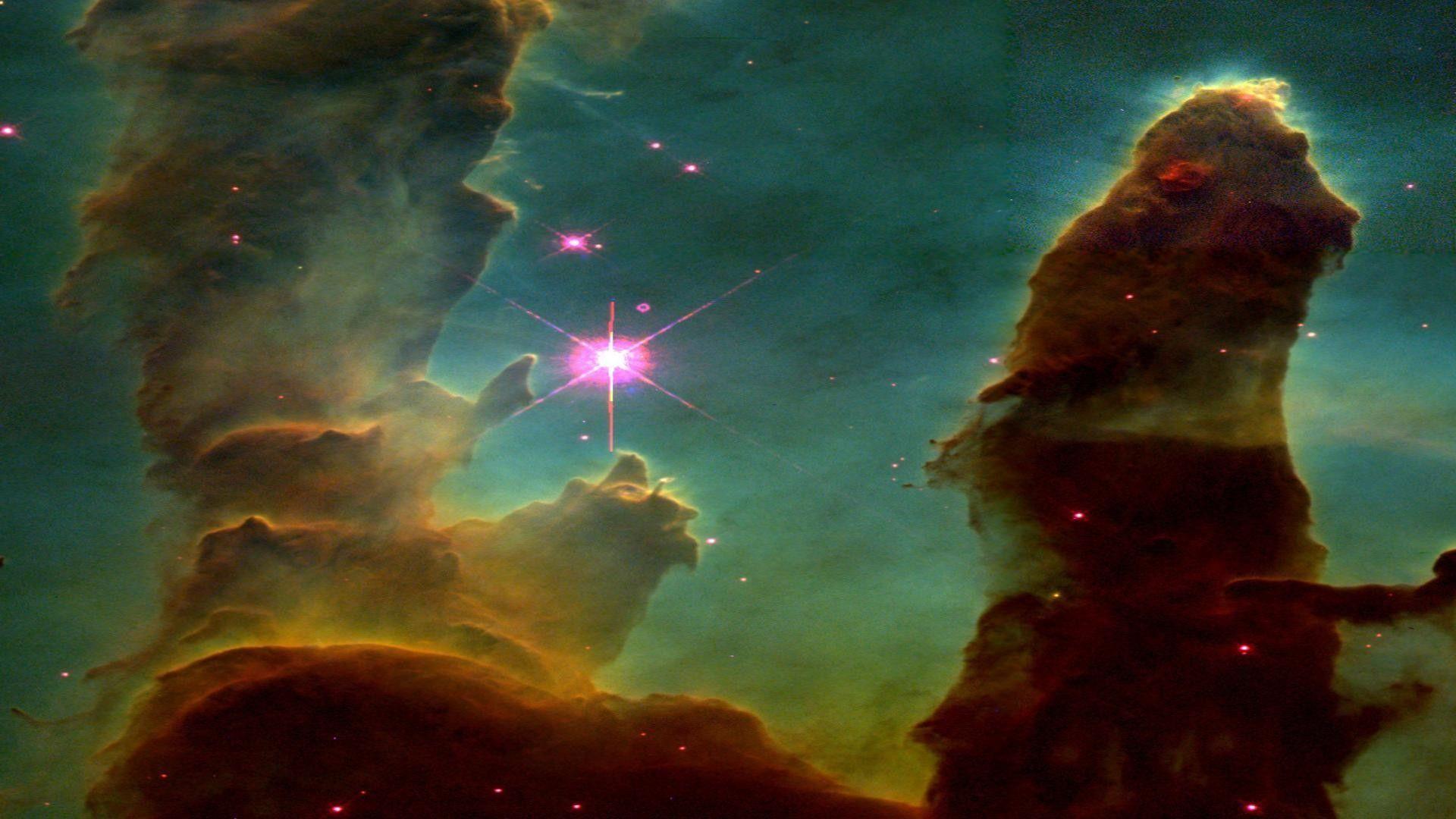 The Pillars Of Creation Wallpaper